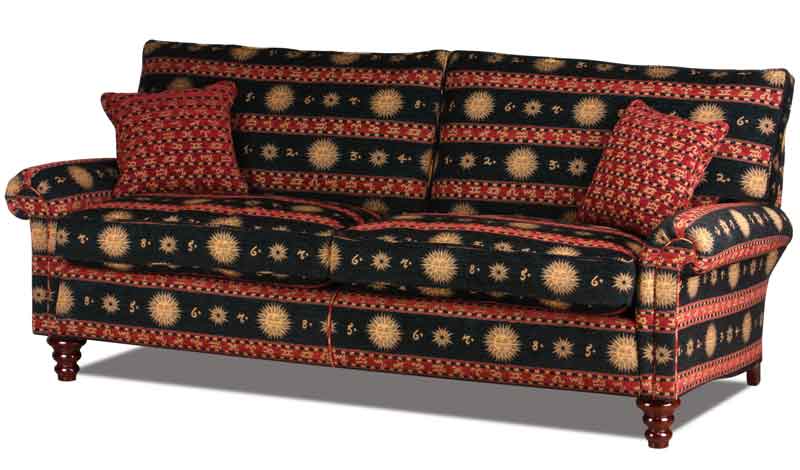Hamilton Large Couch in Stoffbezug Olympia Midnight